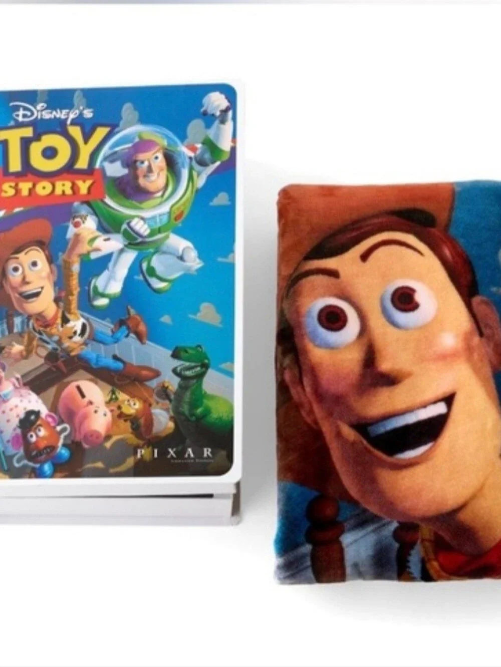 Disney Toy Story Classic VHS Boxed Silk Touch Throw, 50”x70”
